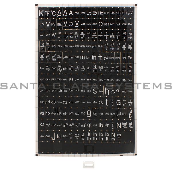 Red Lion Controls PAXLBK10 Label Kit Product Image