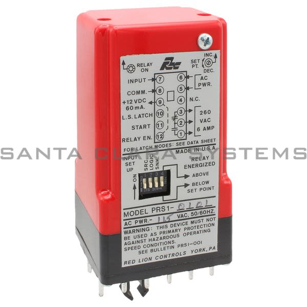 Red Lion Controls PRS1-0101 Speed Switch Product Image