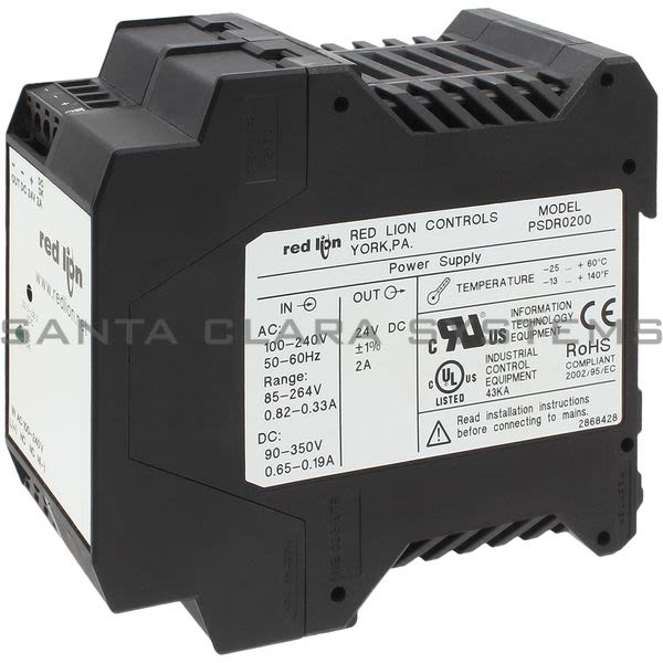 Red Lion Controls PSDR0200  Power Supply Product Image