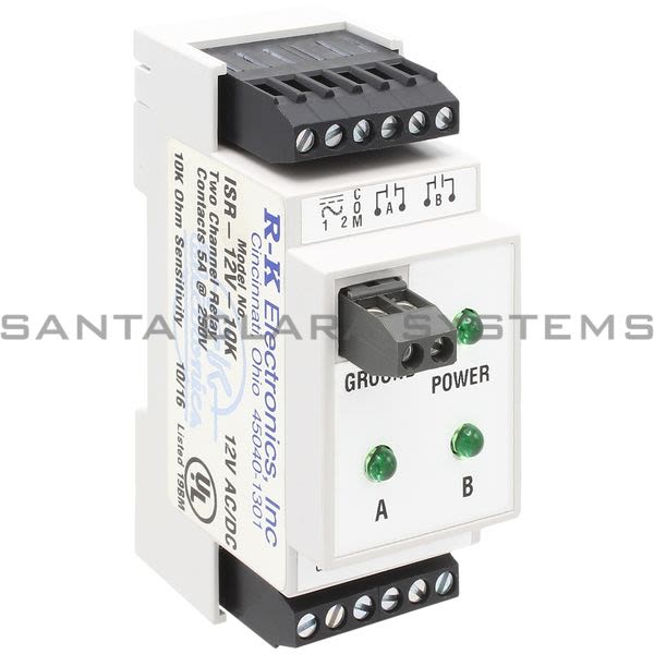 RK Electronics ISR-12V-10K Two Channel Relay Product Image