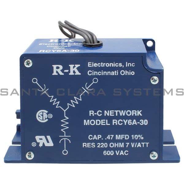 RK Electronics RCY6A-30 Transient Voltage Filter Product Image