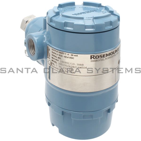 Rosemount 2051TG2A2B21AM5D4 Pressure Transmitter Product Image