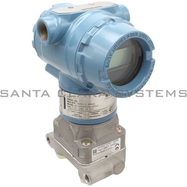 Rosemount 3051CG3A22A1AM5D4 Pressure Transmitter Product Image
