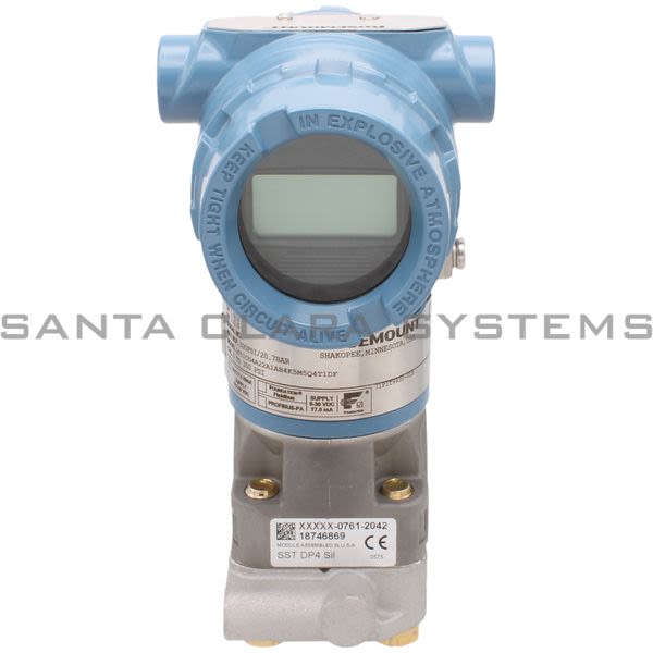 Rosemount 3051CG4A22A1AB4K5M5Q4T1DF Pressure Transmitter Product Image