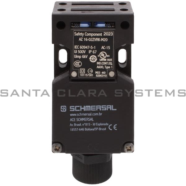 Schmersal AZ16-02ZVRK-M20 Safety Interlock Switch Product Image