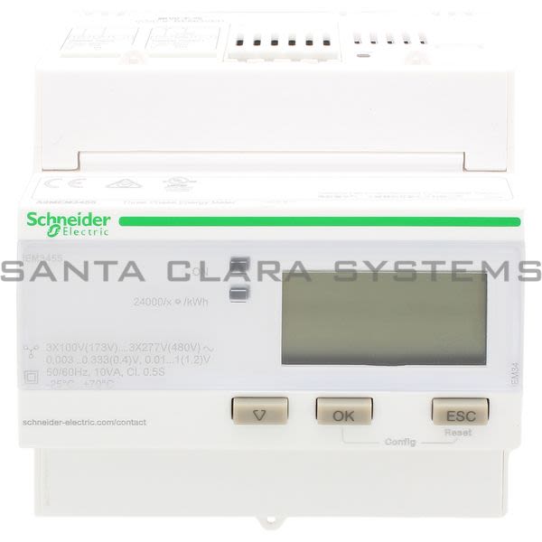 Schneider A9MEM3455 Energy Meter Product Image