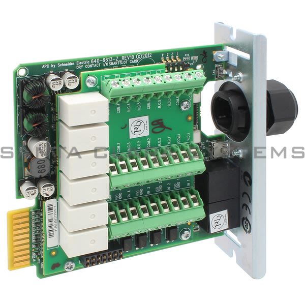 Schneider AP9613 Dry Contact I/O SmartSlot Card Product Image