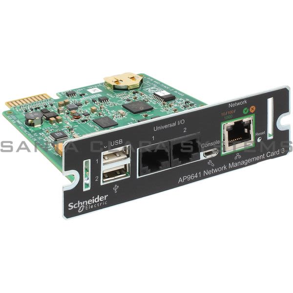Schneider AP9641 UPS Network Management Card Product Image