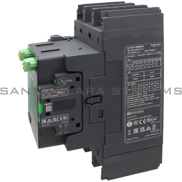 Schneider LC1G115BEEA Contactor Product Image