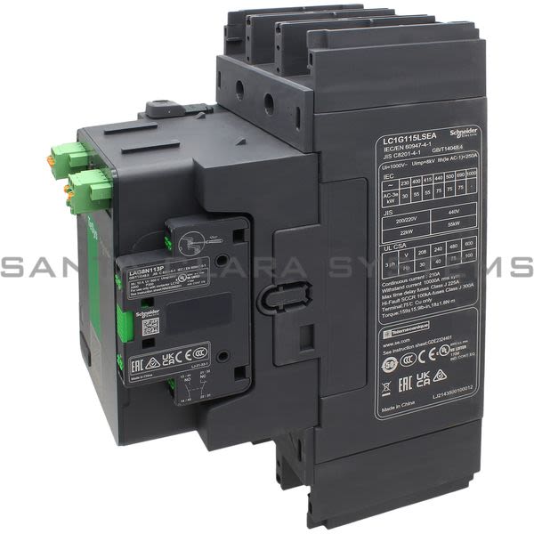Schneider LC1G115LSEA Contactor Product Image