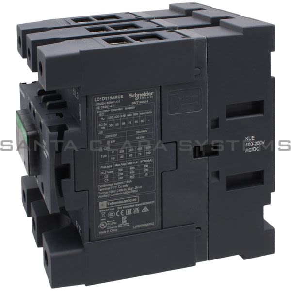 Schneider LC1D115AKUE Contactor Product Image