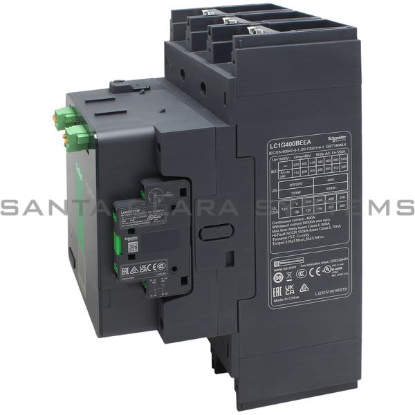 Schneider LC1G400BEEA Contactor Product Image