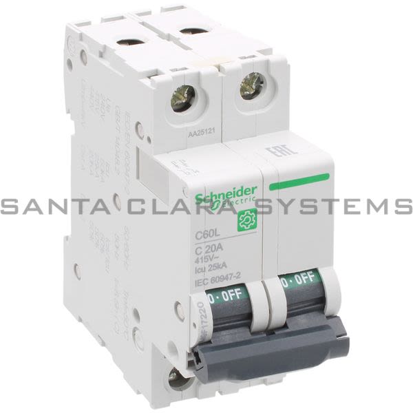 Schneider M9F17220 Miniature Circuit Breaker Product Image