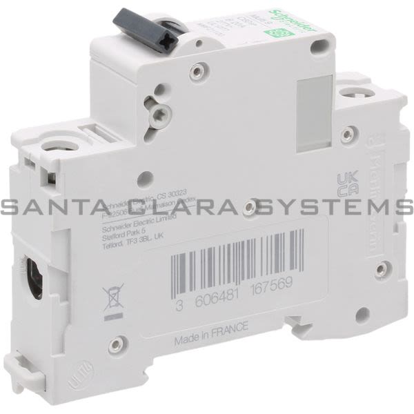 Schneider M9F21120 Multi 9 - C60SP - MCB - 1P - 20 A - B Curve - 277 V - 10 kA - UL 1077 Product Image
