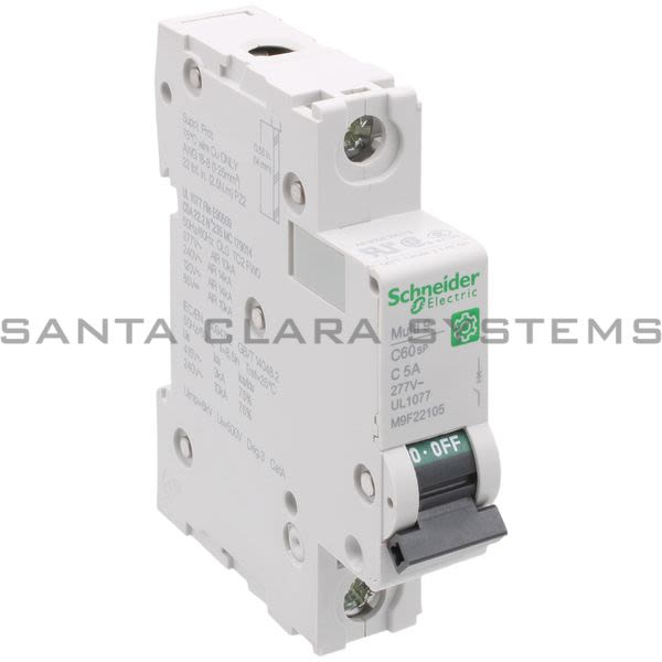 Schneider M9F22105 Circuit Breaker Product Image
