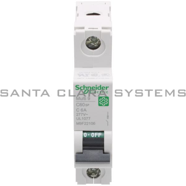 Schneider M9F22106 Circuit Breaker Product Image