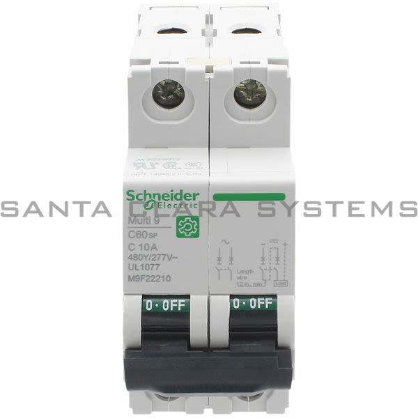 Schneider M9F22210 Miniature Circuit Breaker Product Image
