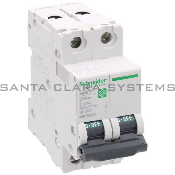 Schneider M9F22240 Miniature Circuit Breaker Product Image