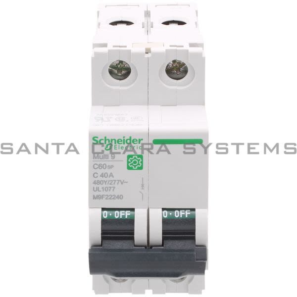 Schneider M9F22240 Miniature Circuit Breaker Product Image