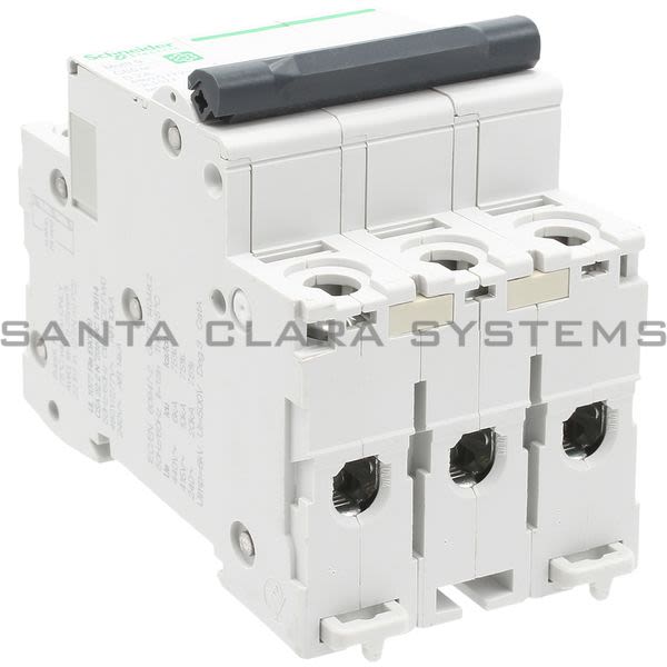 Schneider M9F23302 Multi 9 - C60SP - MCB - 3P - 2 A - D Curve - 480Y/277 V - 10 kA - UL 1077 Product Image
