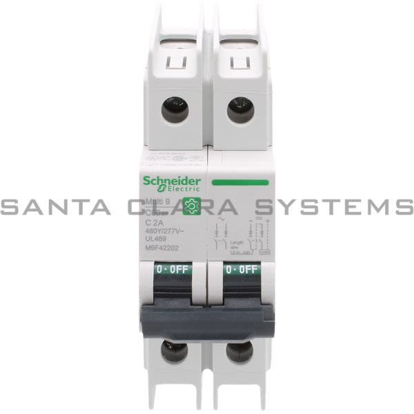 Schneider M9F42202 Miniature Circuit Breaker Product Image