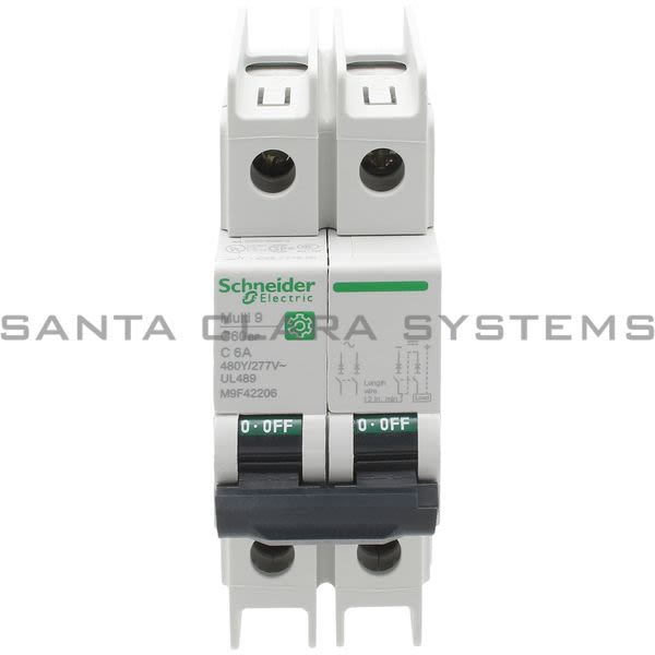 Schneider M9F42206 Circuit Breaker Product Image