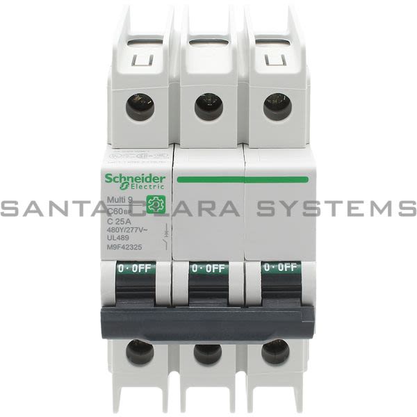 Schneider M9F42325 Miniature Circuit Breaker Product Image
