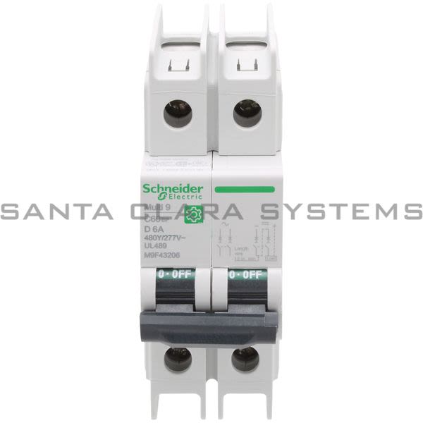 Schneider M9F43206 Circuit Breaker Product Image