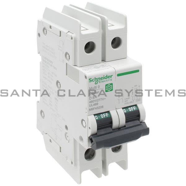 Schneider M9F43208 Miniature Circuit Breaker Product Image