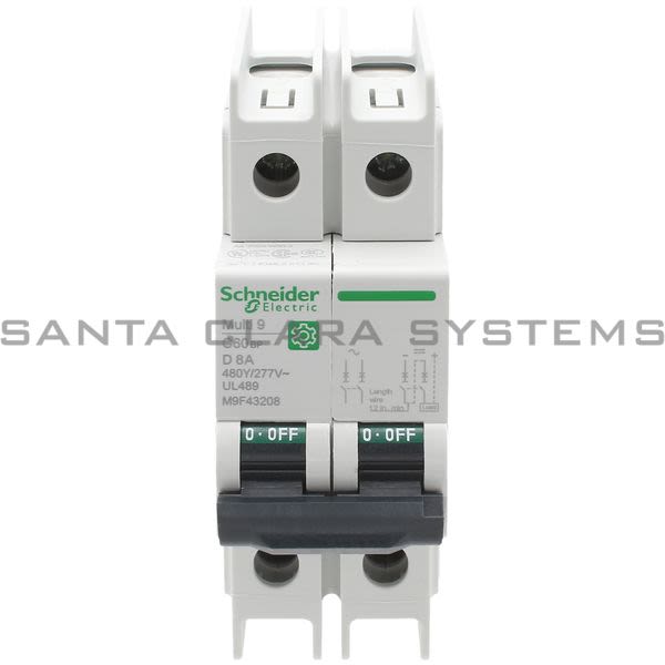 Schneider M9F43208 Miniature Circuit Breaker Product Image