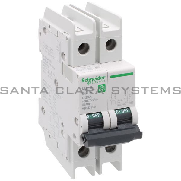 Schneider M9F43220 Circuit Breaker Product Image