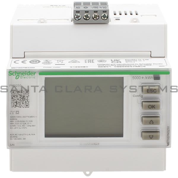 Schneider METSEPM3250 Power Meter Product Image