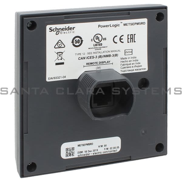 Schneider METSEPM5RD Power Logic PM5000 - 5RD Remote Display Product Image