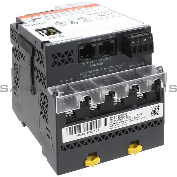 Schneider METSEPM8213 PowerLogic PM8000 - PM8213 LV DC - DIN rail mount meter - intermediate metering Product Image