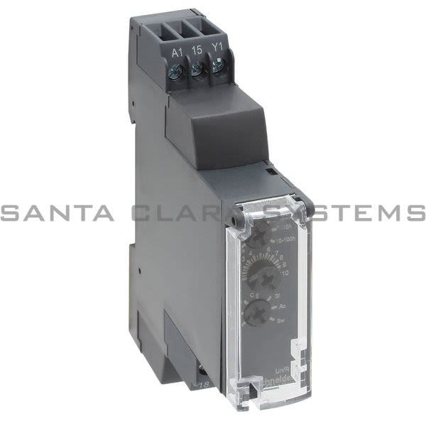 Schneider RE17RMMU Time delay relay 10 functions - 1 s..100 h - 24..240 V AC - 1 OC Product Image