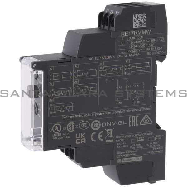 Schneider RE17RMMW Timer Relay Product Image
