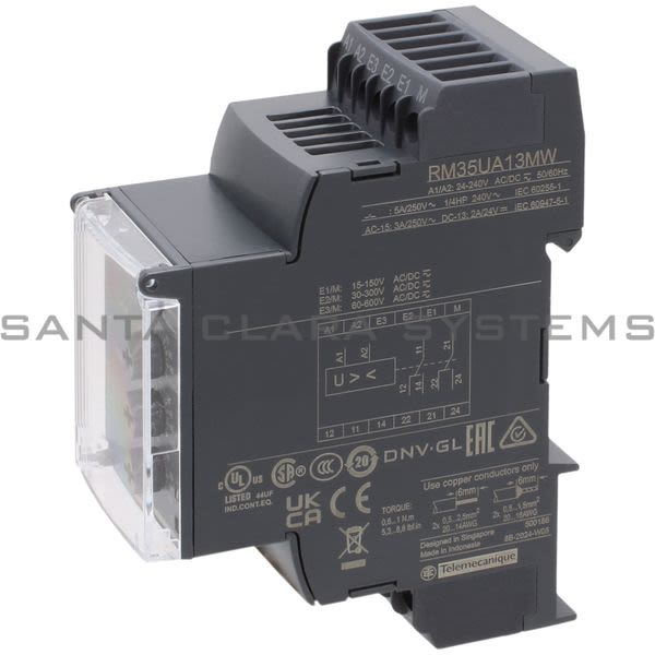 Schneider RM35UA13MW Voltage Control Relay Product Image