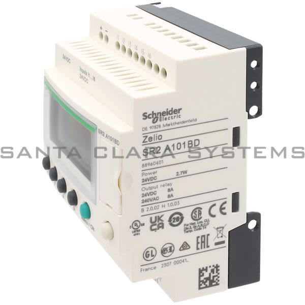 Schneider SR2A101BD Zelio Smart Relay Product Image