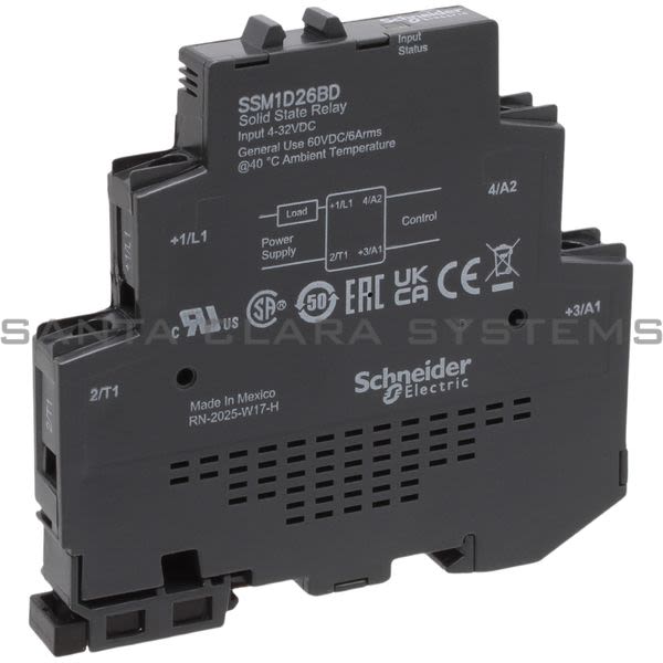Schneider SSM1D26BD Solid State Modular Relay Product Image