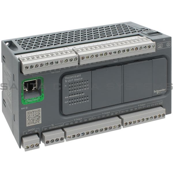 Schneider TM200CE40T LOGIC CONTROLLER | 40 DISCRETE I/O Product Image