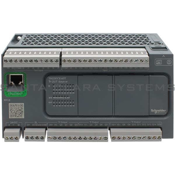 Schneider TM200CE40T LOGIC CONTROLLER | 40 DISCRETE I/O Product Image