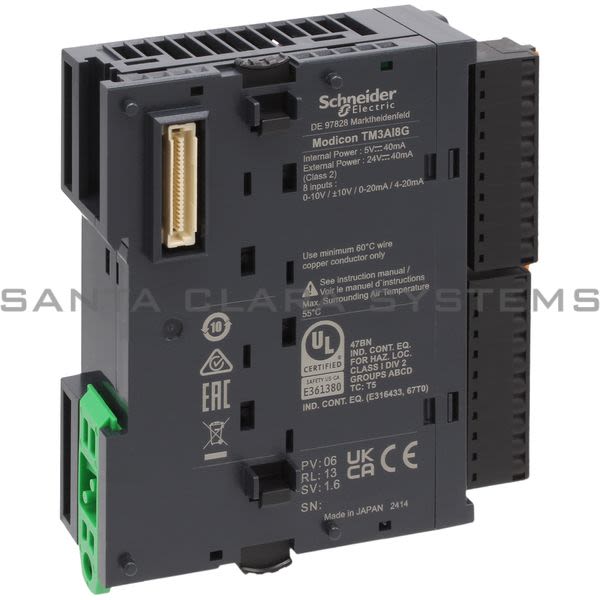Schneider TM3AI8G Analog Input Module Product Image