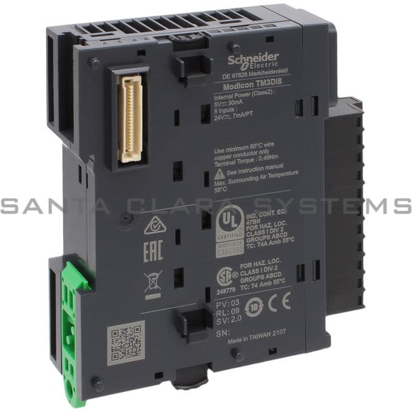 Schneider TM3DI8 Discrete input module Product Image