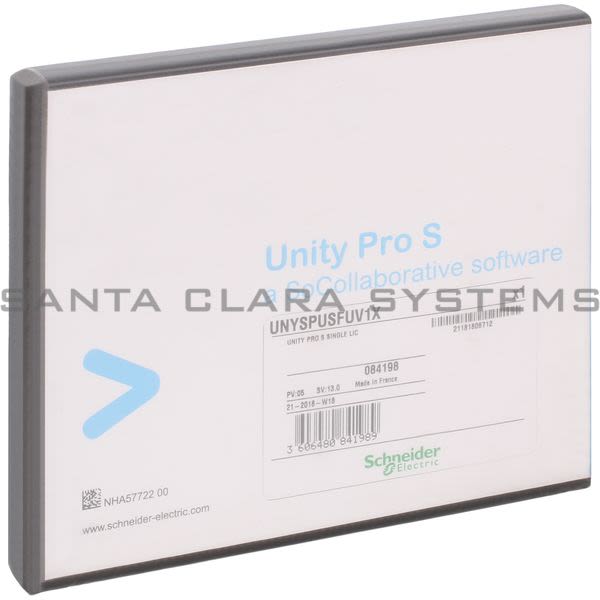 Schneider UNYSPUSFUV1X Unity Pro Software, Small, Single License Product Image