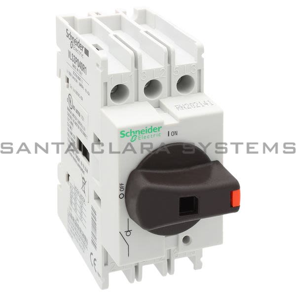 Schneider VLS3P040R1 TeSys VLS - Body switch disconnector - 3 poles - 40 A - on DIN rail Product Image