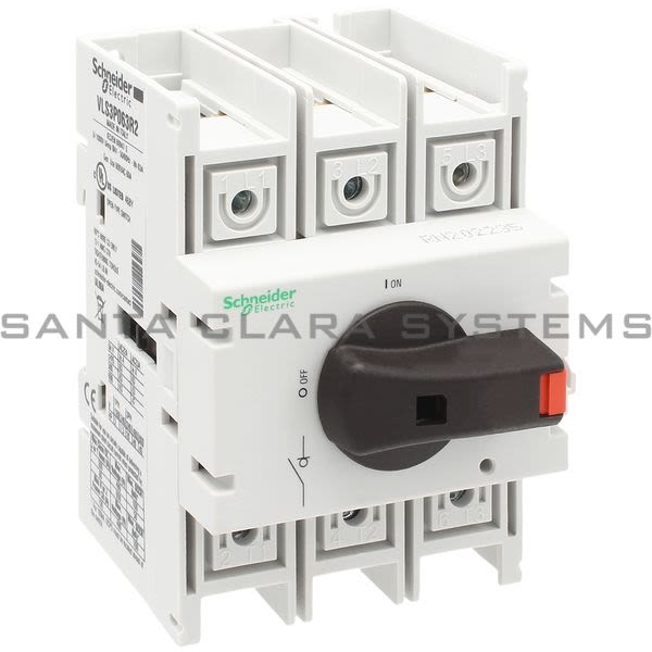 Schneider VLS3P063R2 TeSys VLS - Body switch disconnector - 3 poles - 63 A - on DIN rail Product Image