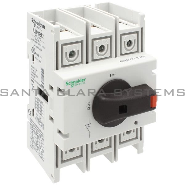 Schneider VLS3P125R2 TeSys VLS - Body switch disconnector - 3 poles - 125 A - on DIN rail Product Image