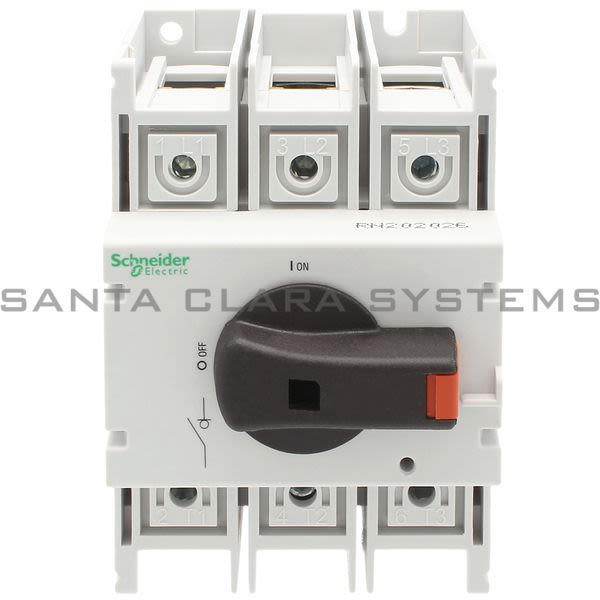 Schneider VLS3P125R2 TeSys VLS - Body switch disconnector - 3 poles - 125 A - on DIN rail Product Image