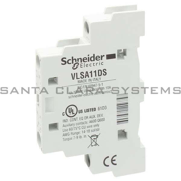 Schneider VLSA11DS Auxiliary Contact Block Product Image