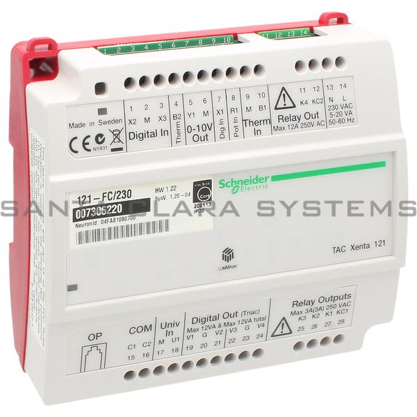 Schneider XENTA121FC230VC Programmable Controller Product Image